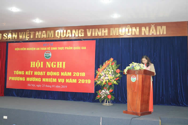 Summarizing the activities in 2018, orientation for 2019 of the National Institute for Food Control