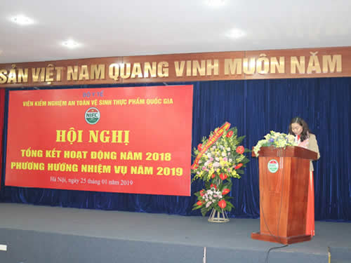 Summarizing the activities in 2018, orientation for 2019 of the National Institute for Food Control