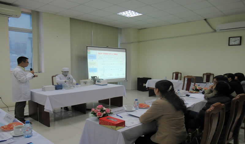 The youth from the National Institute for Food Control participated in the 28th Technical Festival for Creativity among young professionals in the Health Sector in Hanoi-2