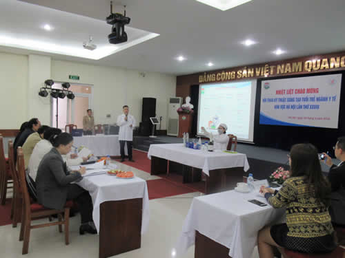 The youth from the National Institute for Food Control participated in the 28th Technical Festival for Creativity among young professionals in the Health Sector in Hanoi