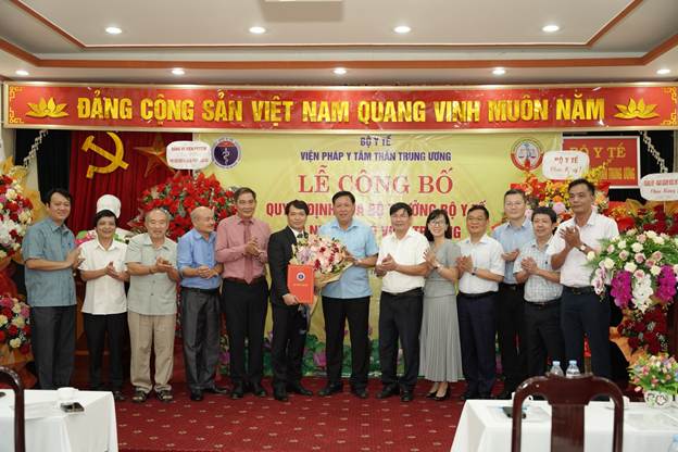 Lễ công bố và trao Quyết định bổ nhiệm Phó Viện trưởng Viện Pháp y tâm thần Trung ương
