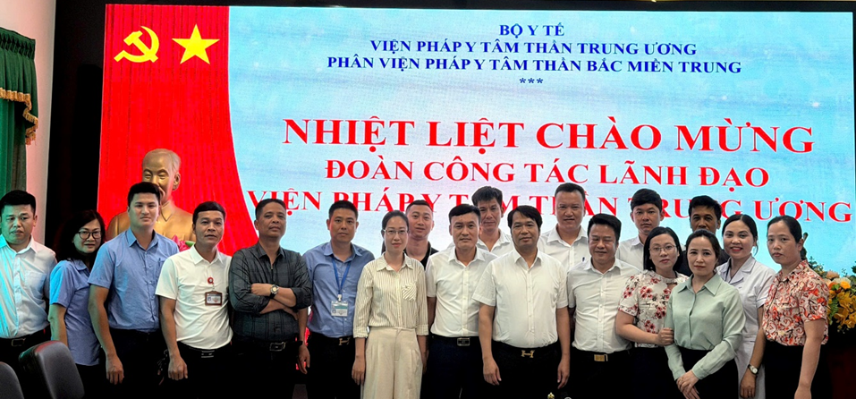 Tăng cường công tác kiểm tra, giám sát hoạt động Pháp y tâm thần quý I năm 2026 tại Phân viện Pháp y tâm thần Bắc miền Trung