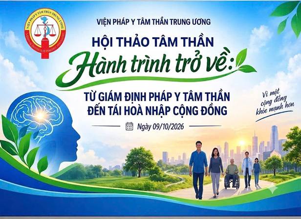 Viện Pháp y tâm thần Trung ương tổ chức Lễ Mít tinh hưởng ứng Ngày Sức khỏe Tâm thần Thế giới và Sinh hoạt khoa học chuyên đề: “Hành trình ngày trở về”