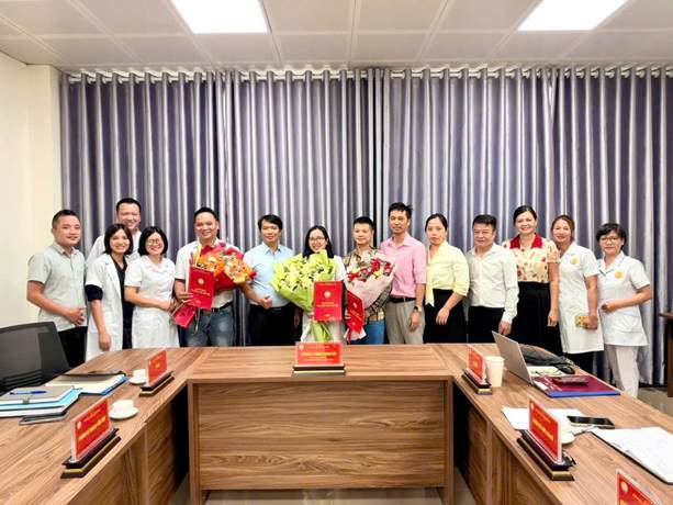 Viện Pháp y tâm thần Trung ương công bố và trao quyết định bổ nhiệm  viên chức lãnh đạo quản lý tại các khoa, phòng